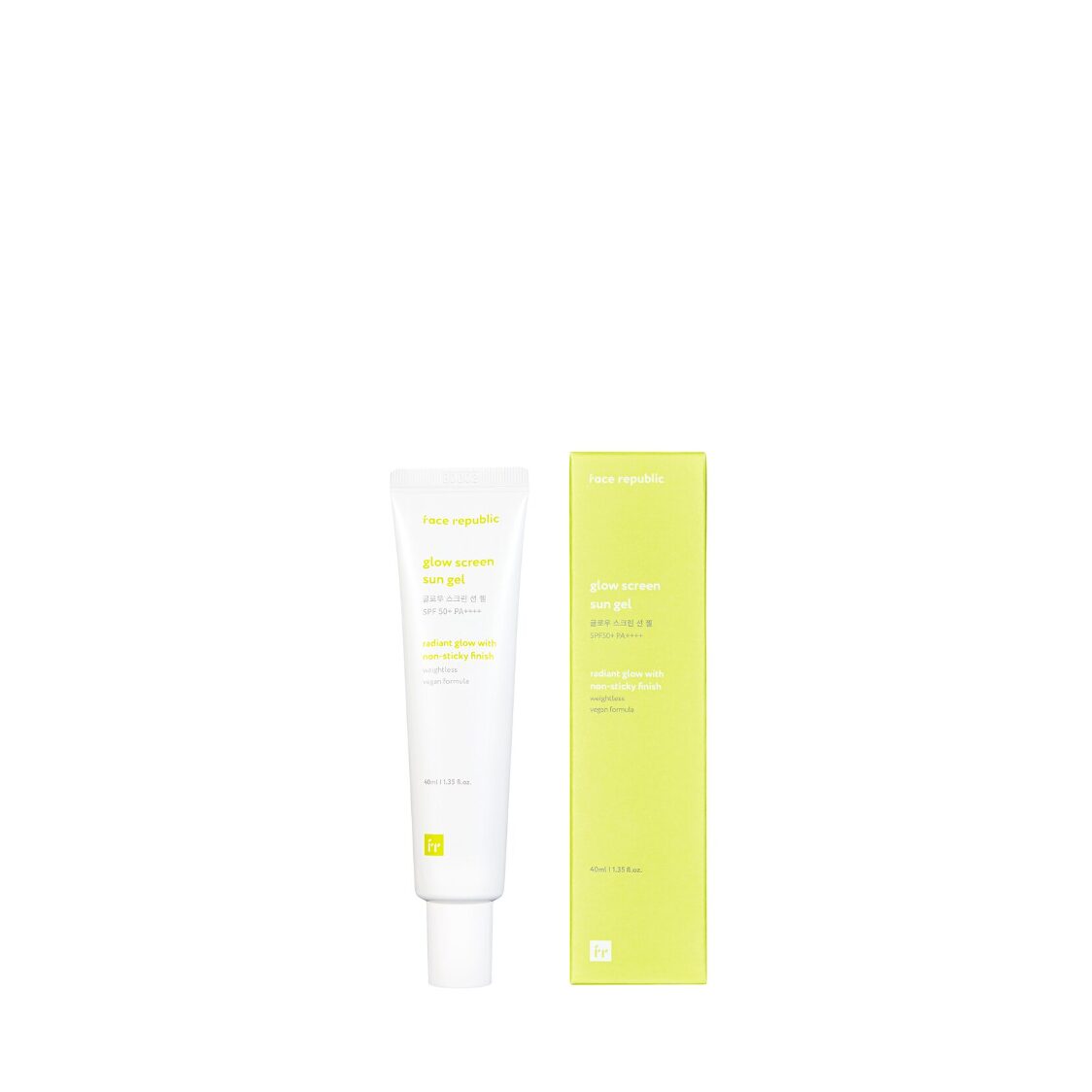 Face Republic Glow Screen Sun Gel SPF50+ PA++++ 40ml