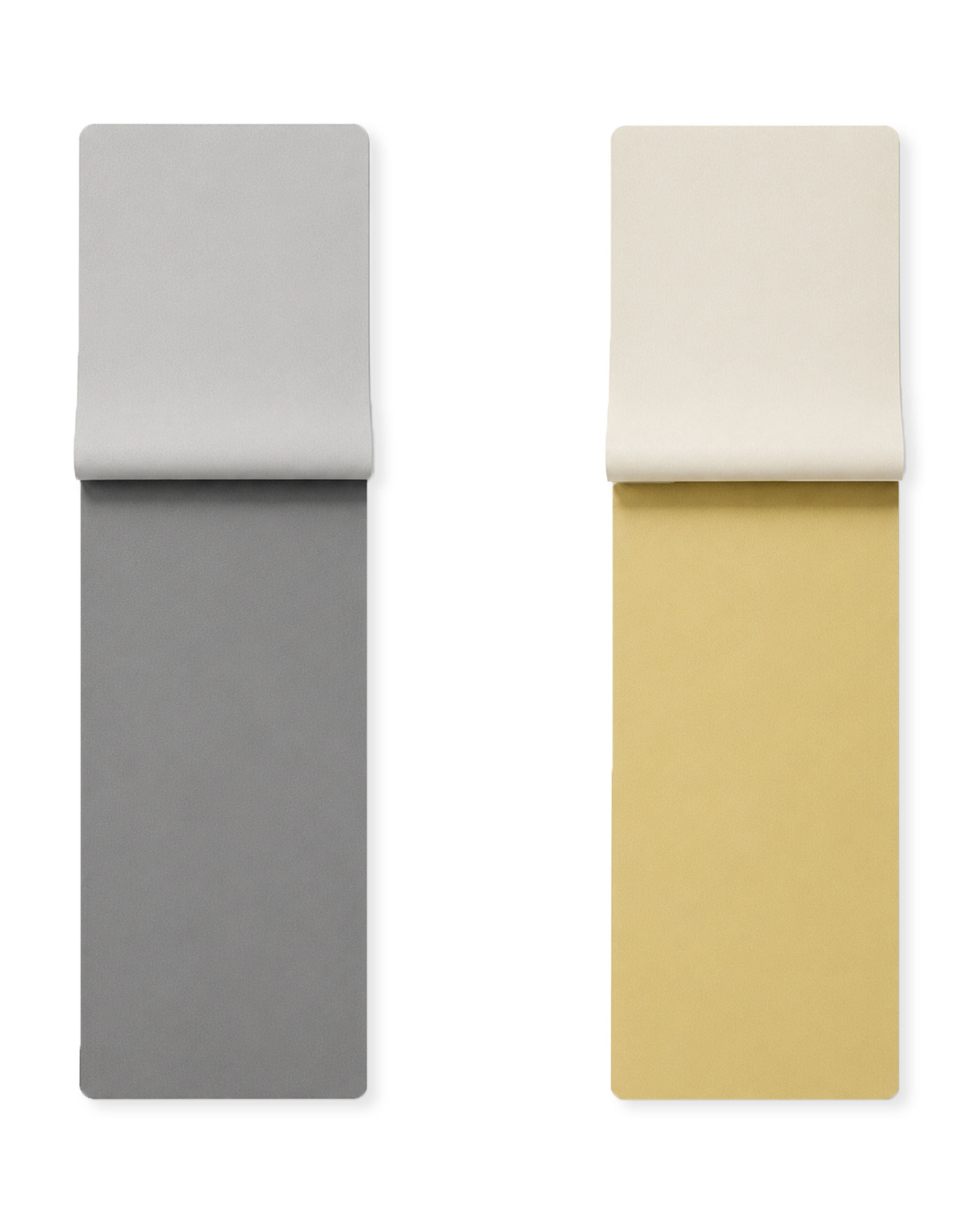 Rapee Pave Reversible PU Table Runner – Slight Shimmer – 33 x 135 cm – Grey/Silver
