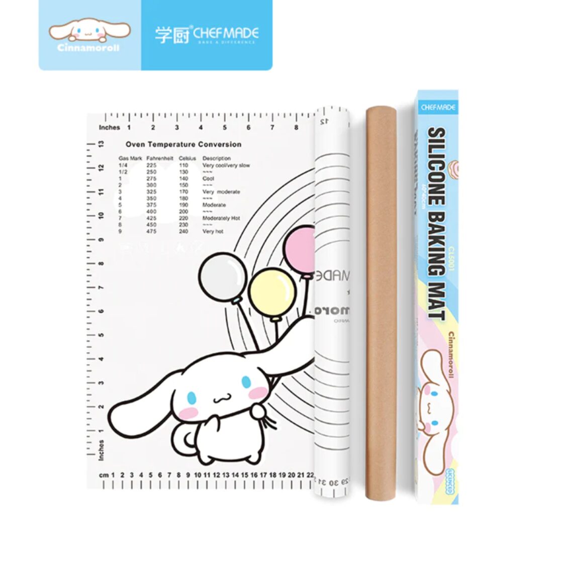 Chefmade Silicone Baking Mat L70xW49.5cm Cinnamoroll (1898cm-CL5028)