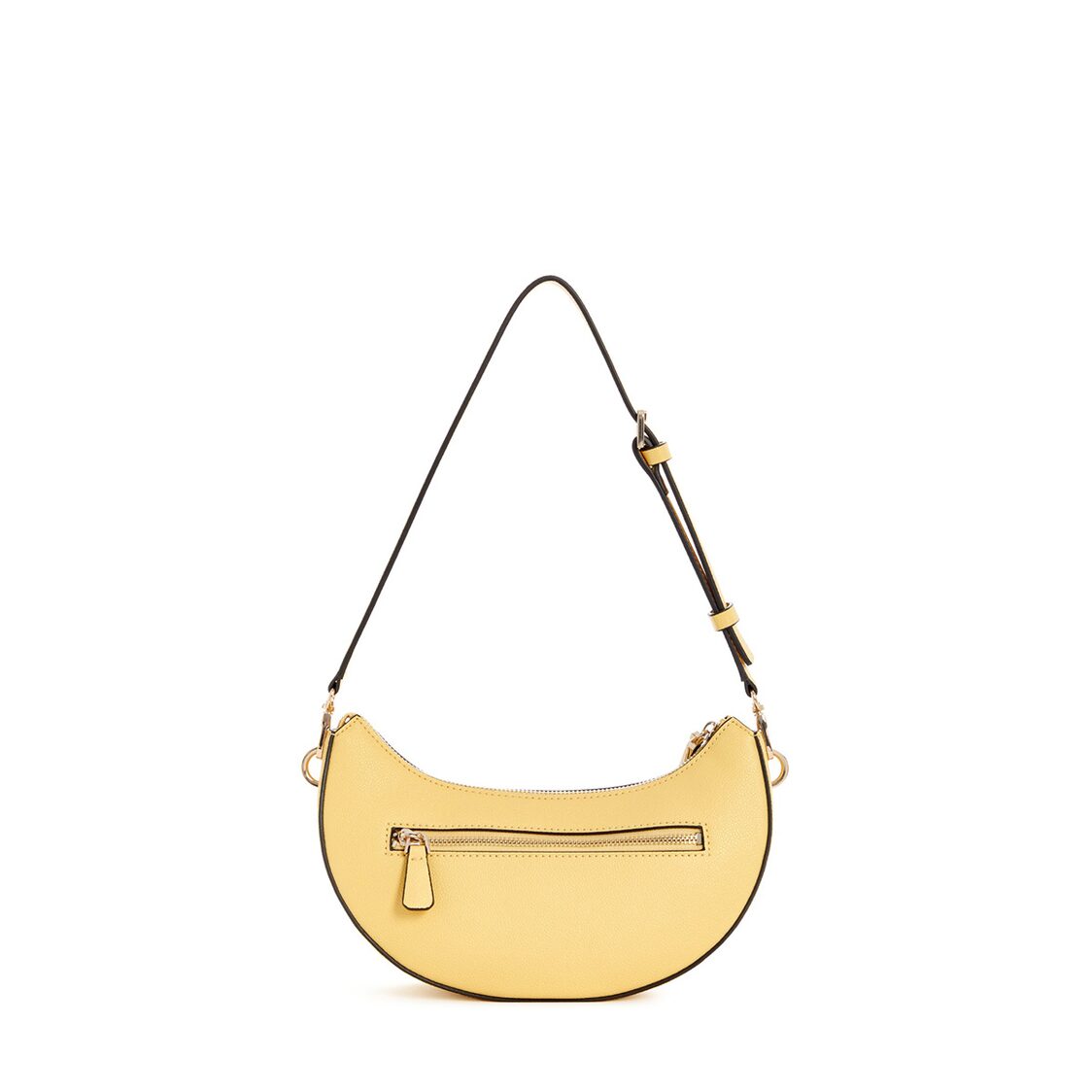 Guess Nastra Top Zip Shoulder Bag,Cornsilk