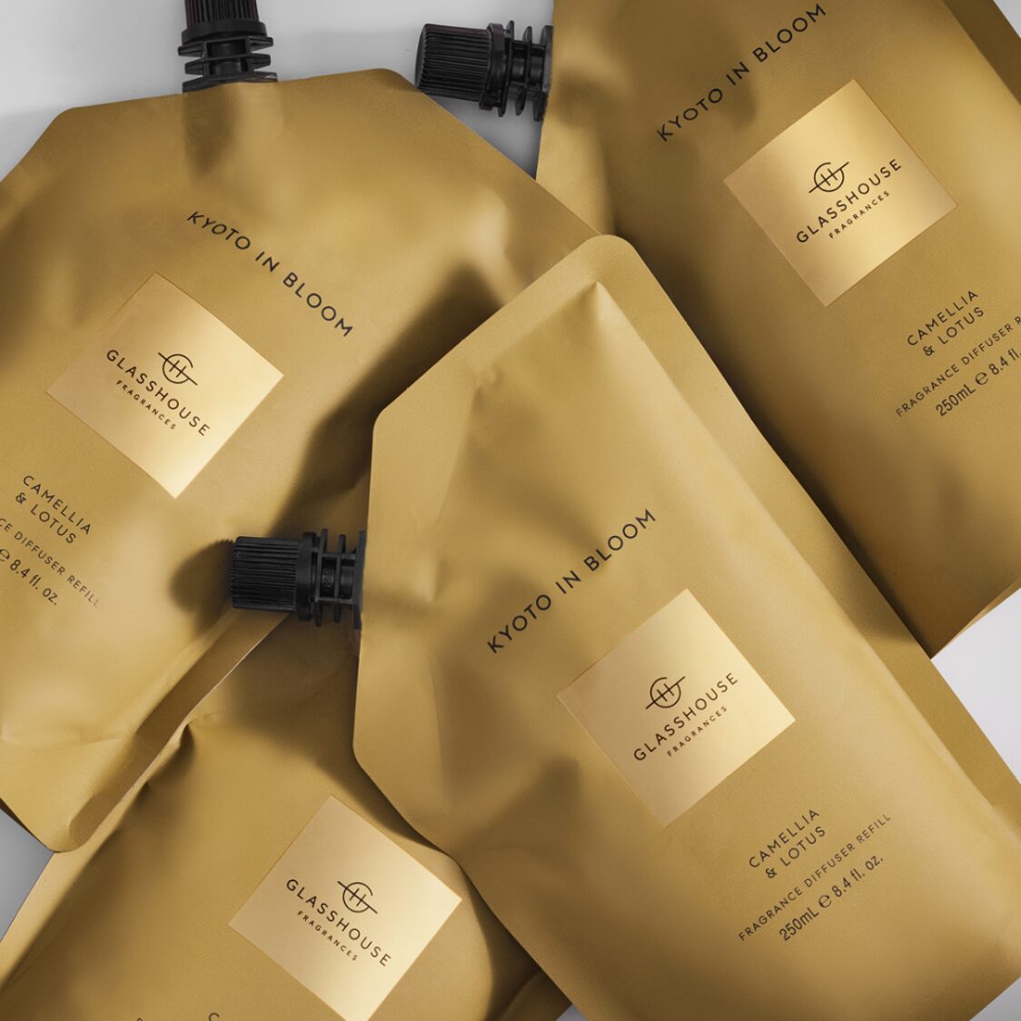 Glasshouse Fragrances Diffuser Refills 250ml - Kyoto In Bloom