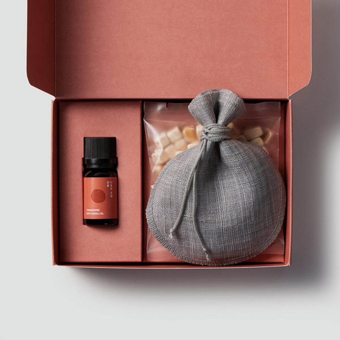 Jaju Diffusing Oil 10ml & Sachet 30g Set Tangerine