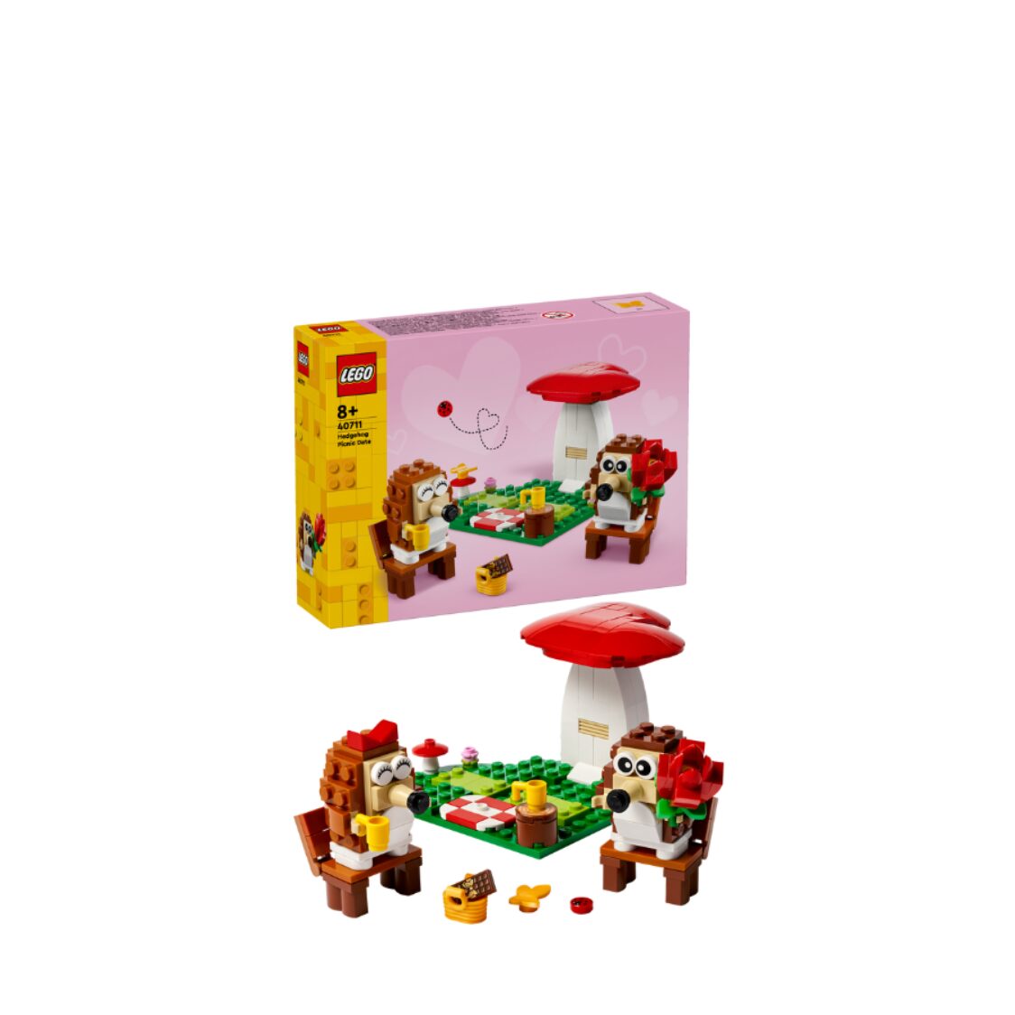 Lego Hedgehog Picnic Date 40711