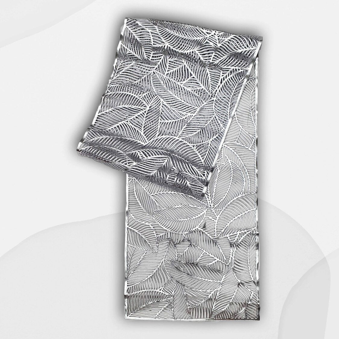 J. Rapee Twine Tablerunner Silver