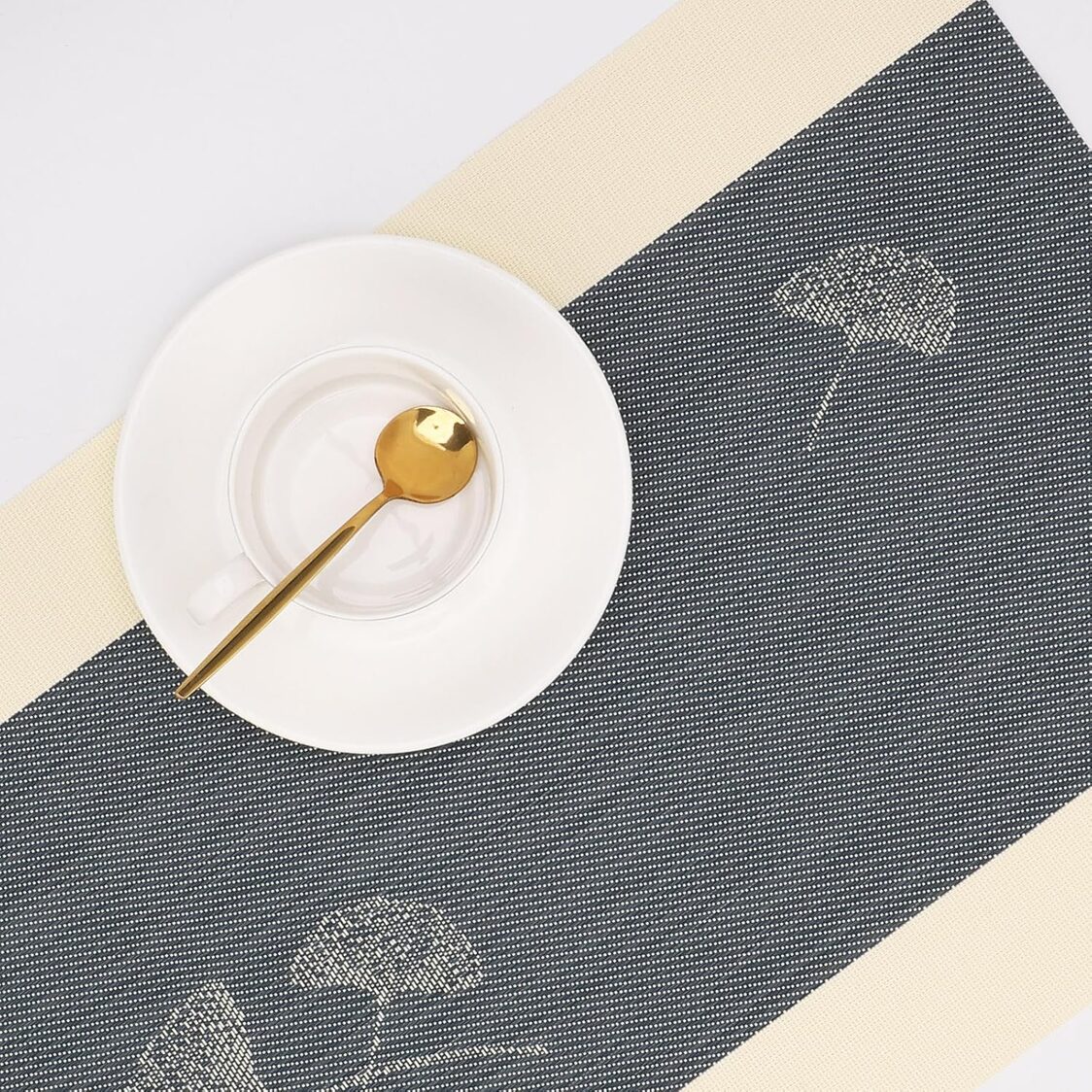 J. Rapee Fleur Placemat Grey