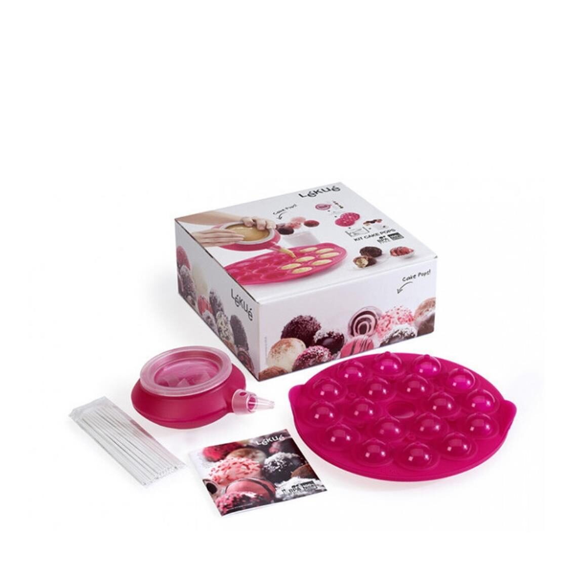 Lekue Cake Pop Kit D-LK-53-3010 Magenta