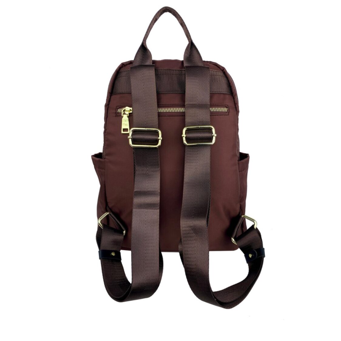 Mel&Co Nylon Angled-Top Backpack