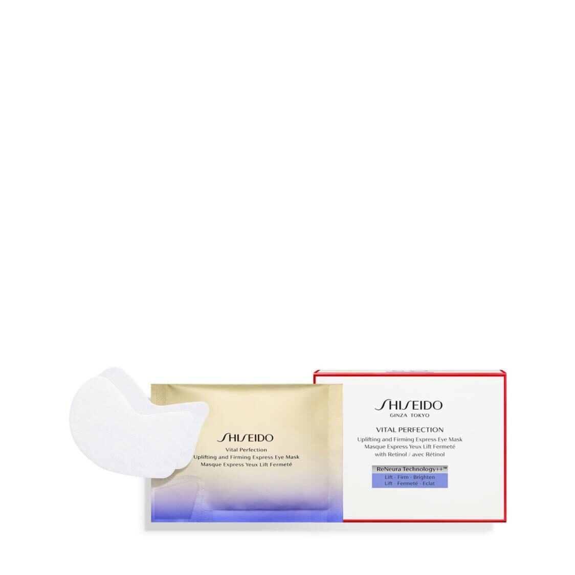 Shiseido Vital Perfection Uplifting and Firming Express Eye Mask (12 sheets)