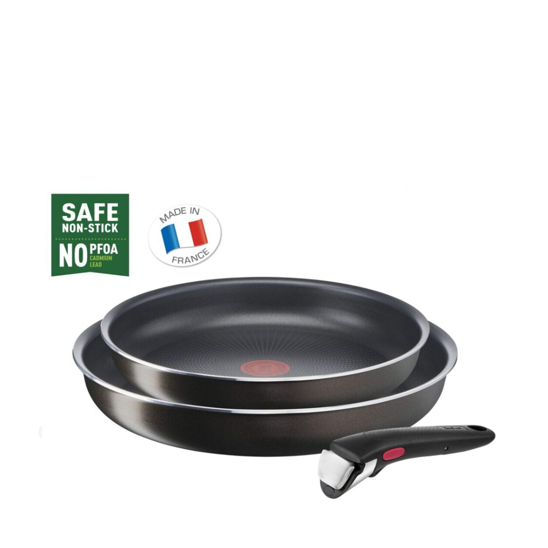 Tefal Ingenio G6 XL Force Black 3pc Cookware Set (L15090)