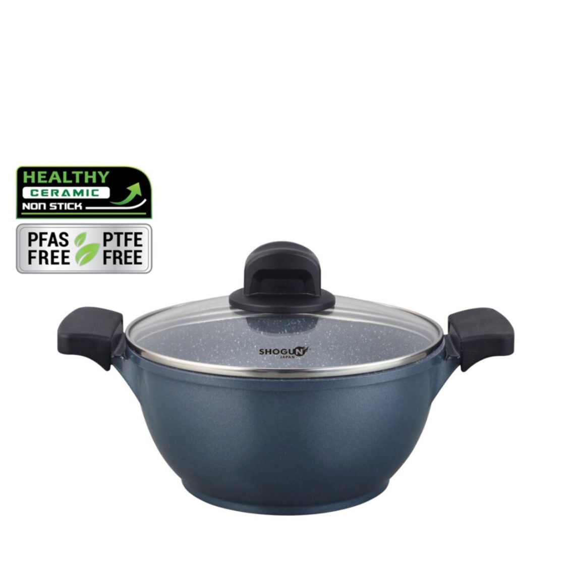 La Gourmet Shogun Kyoto Ceragan 28Cm Ceramic Casserole With Lid 417923