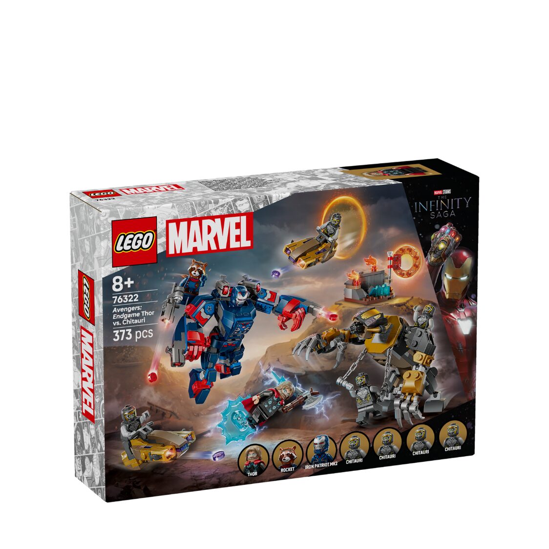 Lego Captain America vs. Thanos 76319