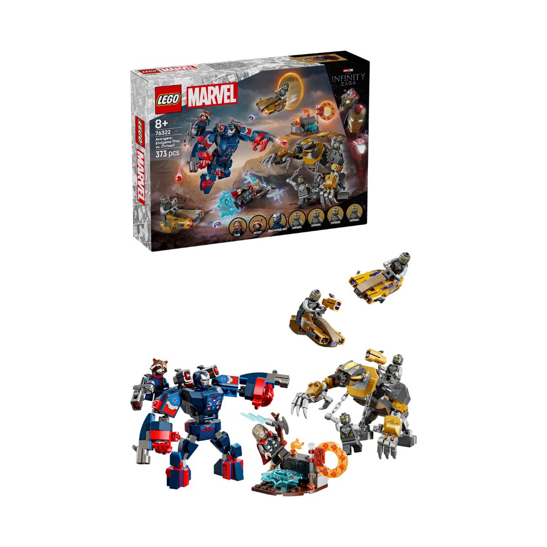 Lego Captain America vs. Thanos 76319
