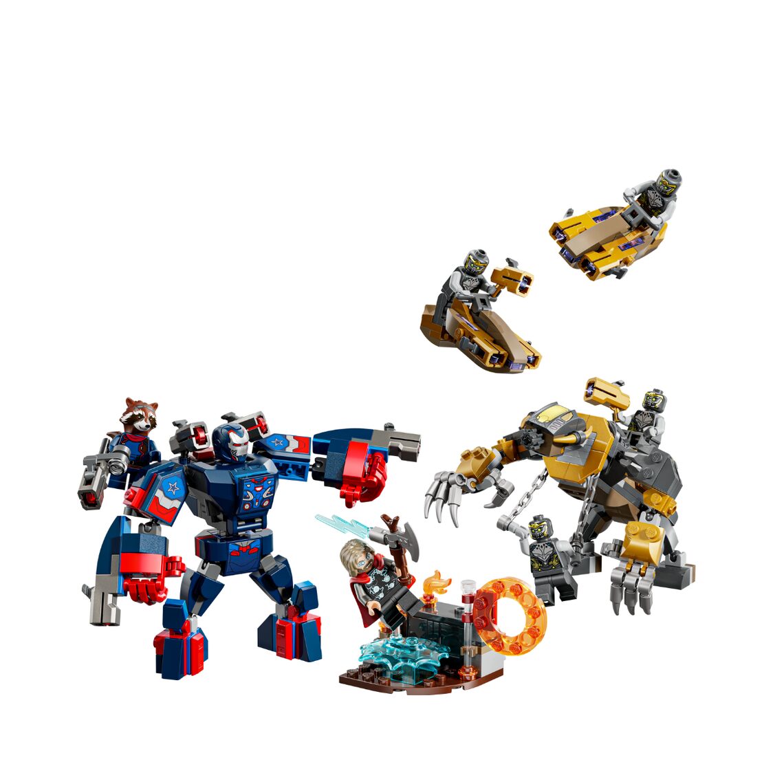 Lego Captain America vs. Thanos 76319