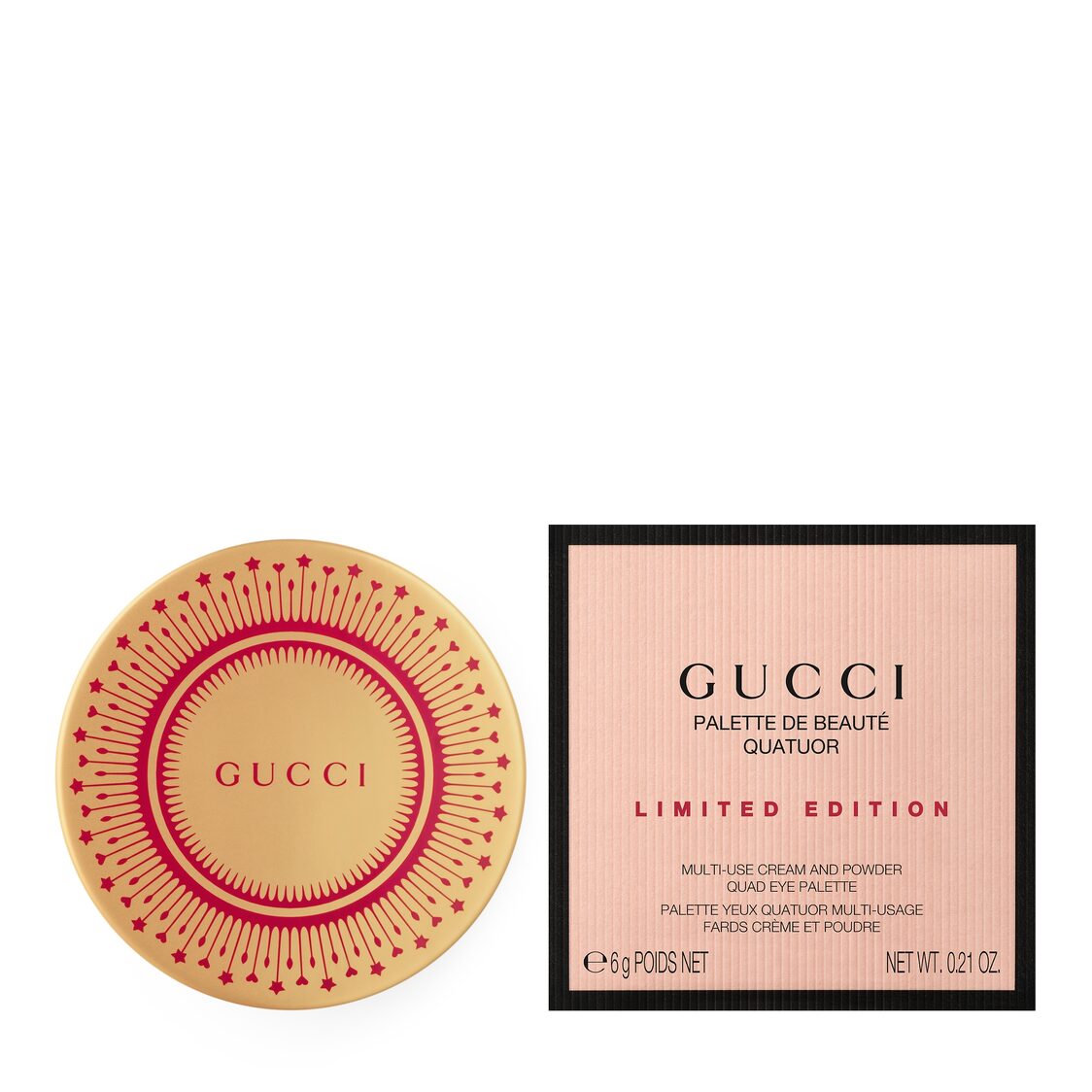 Gucci Palette de Beauté Quatuor Eyeshadow Palette Limited-Edition - 04 - Festive Glow
