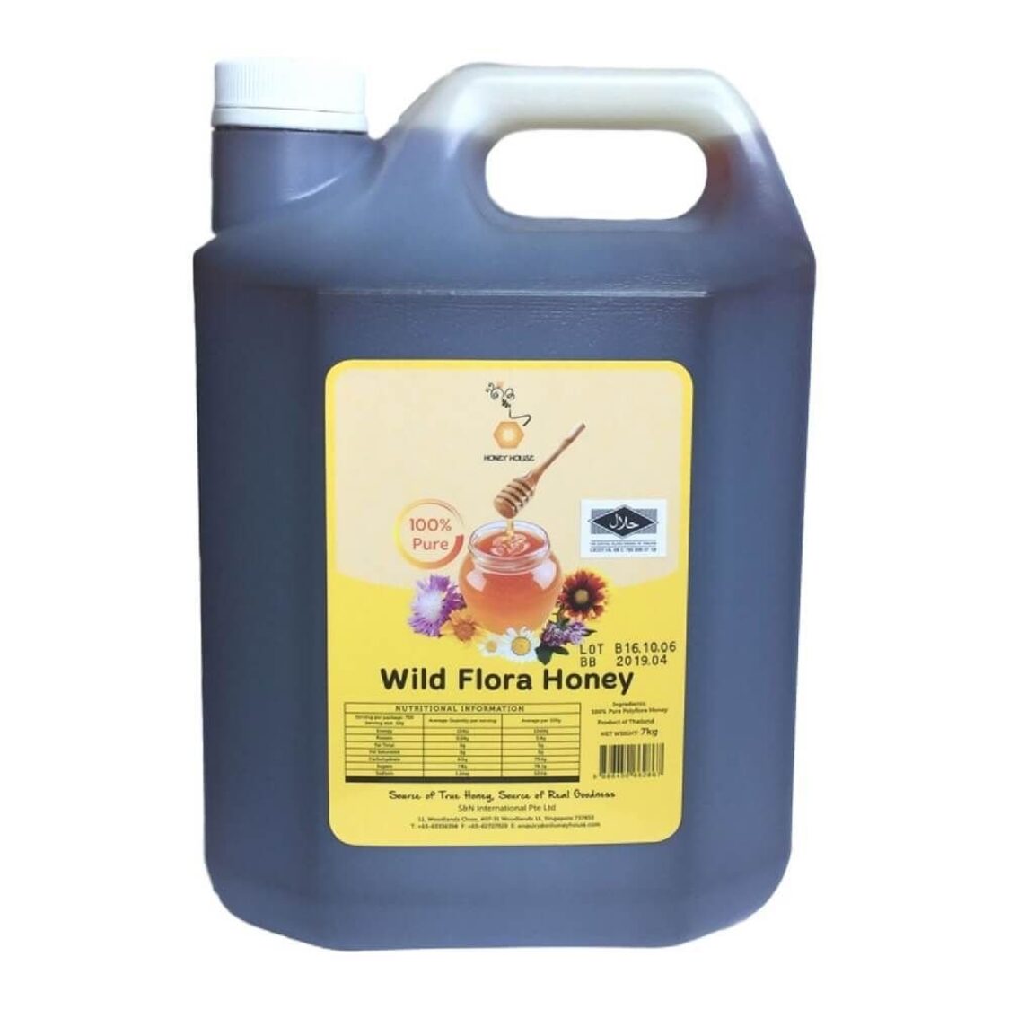 Honey House Wild Flora Honey 7kg
