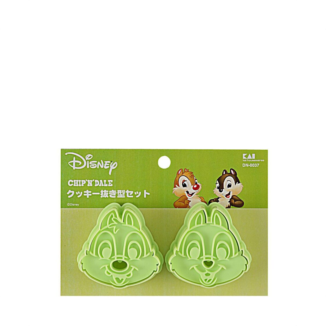 Kai Chip N' Dale Cookie Cutter Set (Made In Japan) DN-0037