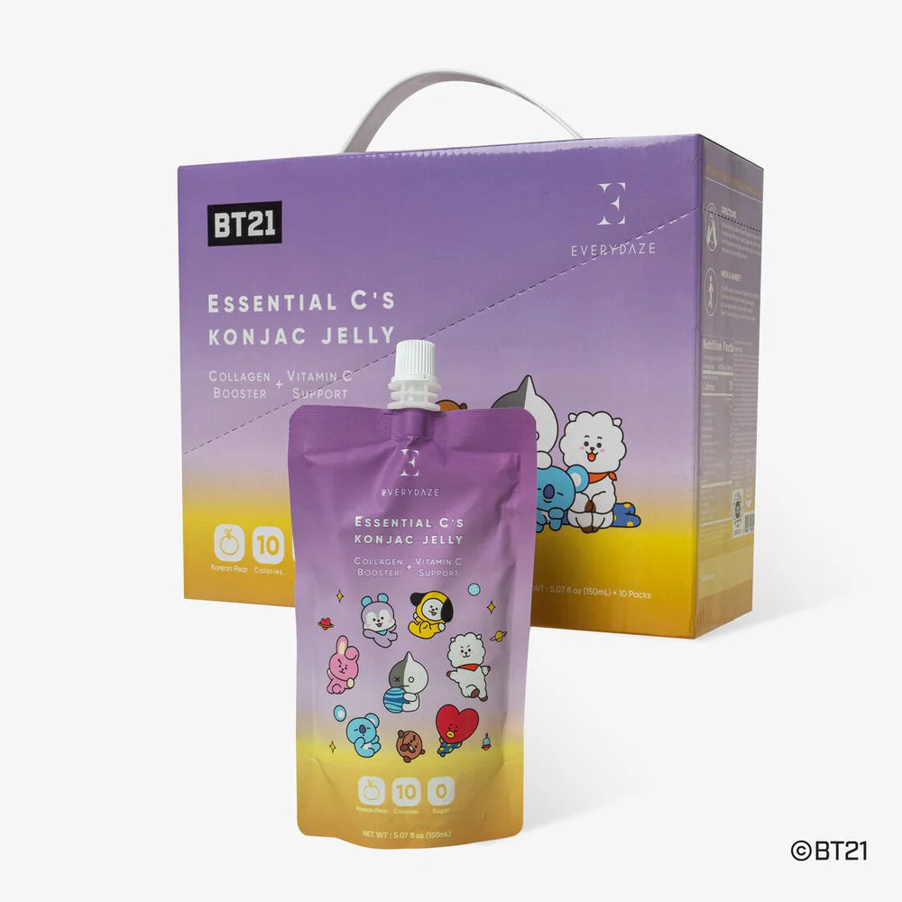 Everydaze Essent Konjac Jelly 10 Packs (Bt21)