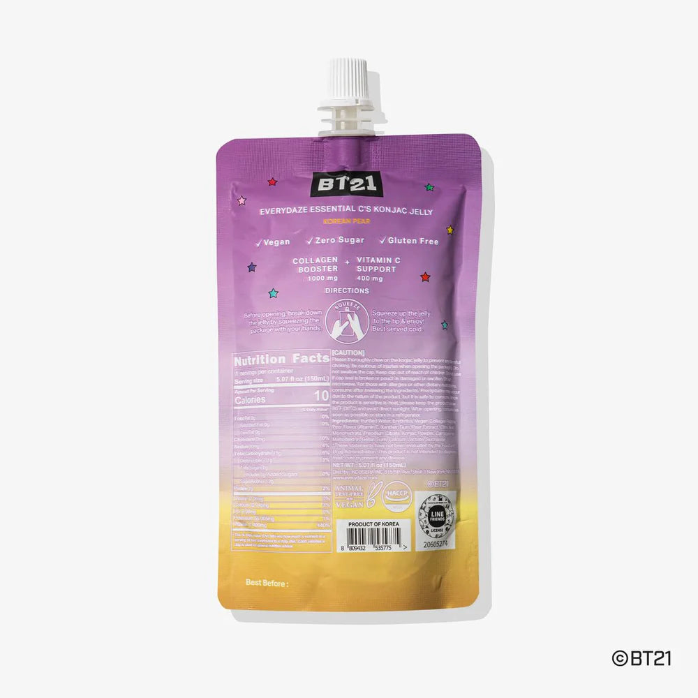 Everydaze Essent Konjac Jelly 10 Packs (Bt21)