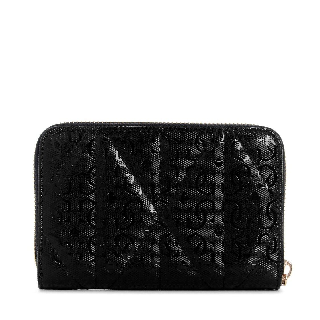 Guess Aldina Slg Medium Zip Around - Black