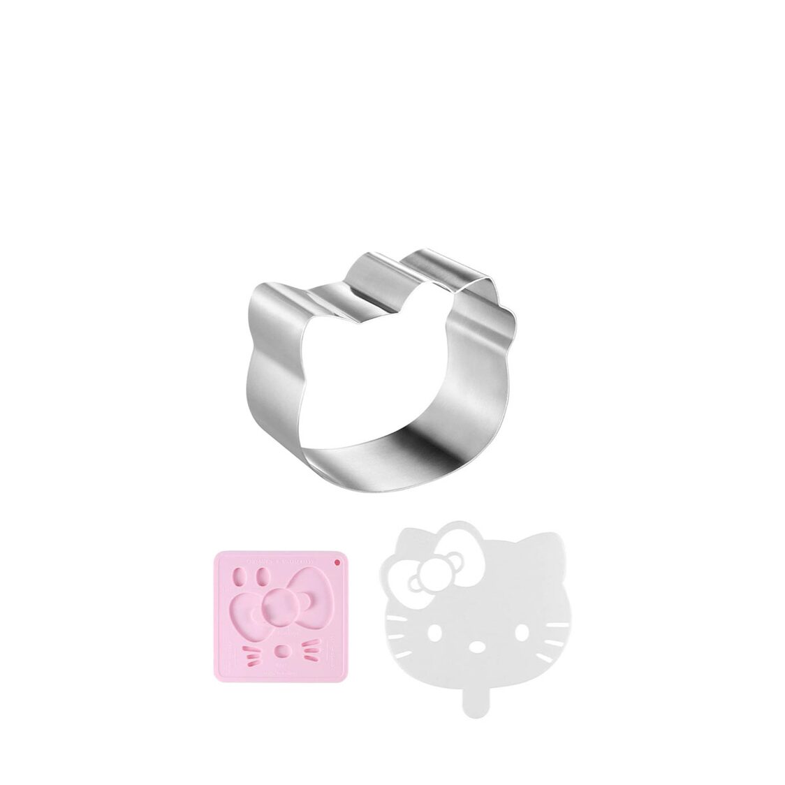 Chefmade Stainless Steel Mousse Ring L15.4Xw16.8xH8cm Hello Kitty (1898cm-KT7032)