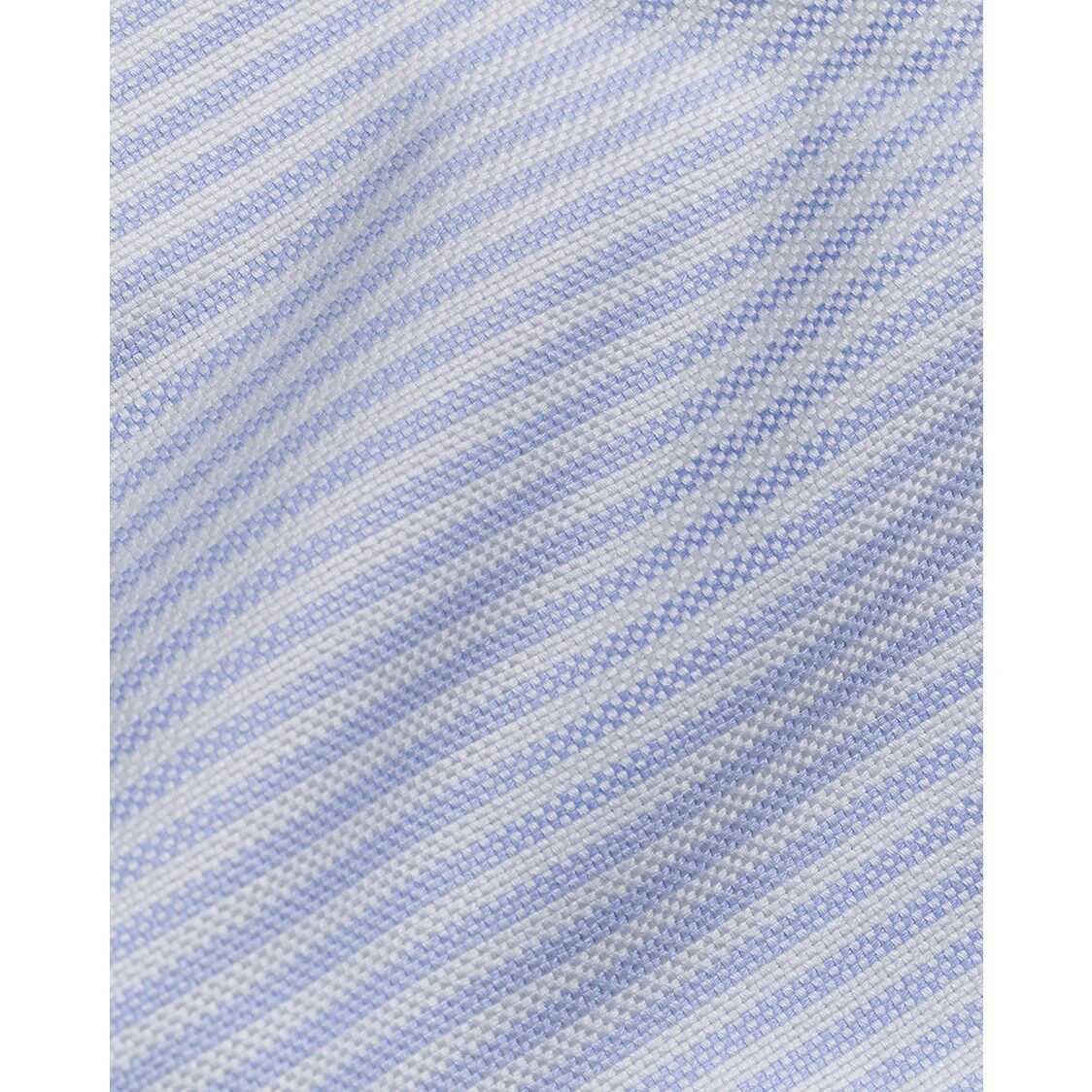 Highr Long Sleeve Shirt Light Blue Striped Oxford