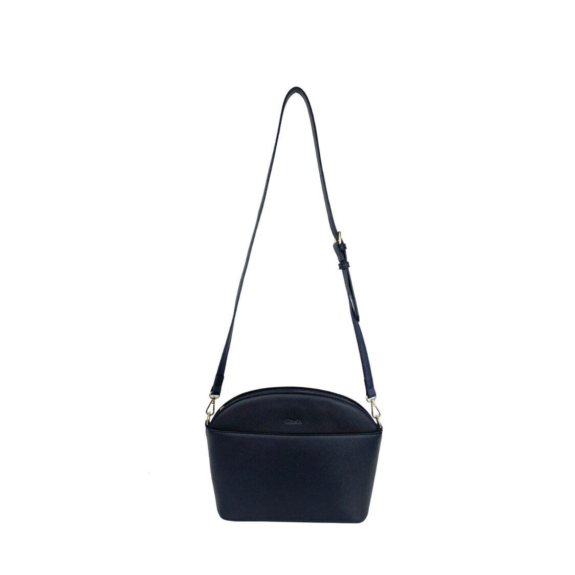 Mel&Co Saffiano-Effect Dome Sling Bag