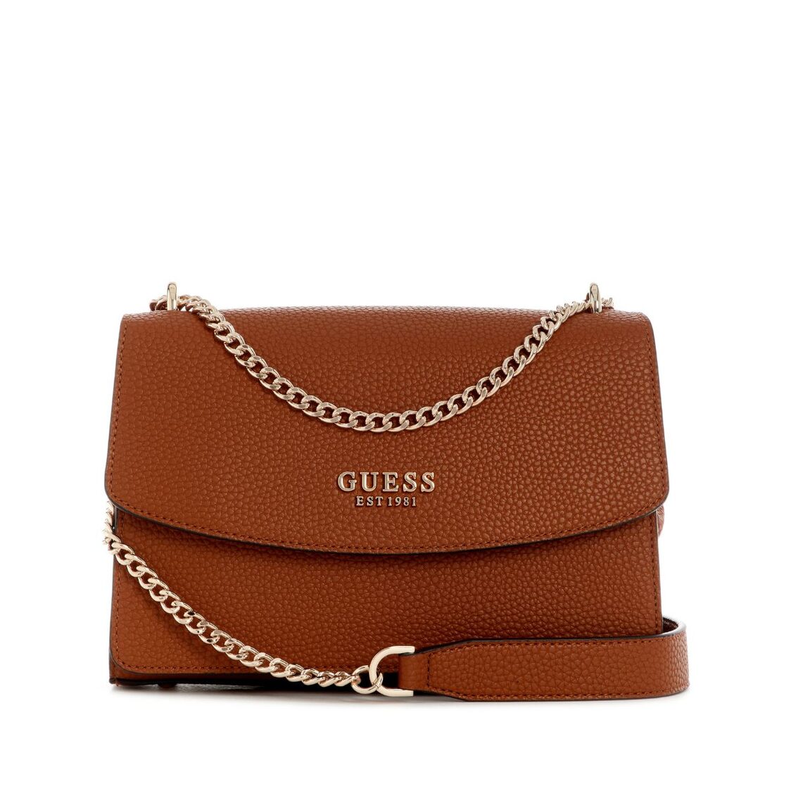 Guess Calista Convertible Crossbody Flap - Caramel