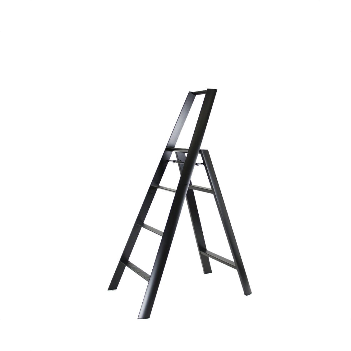 Lucano Alum 4 Stepstool Ladder ML24BK