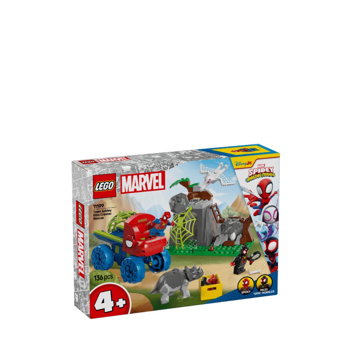 Lego Team Spidey Dino Crawler Rescue 11199