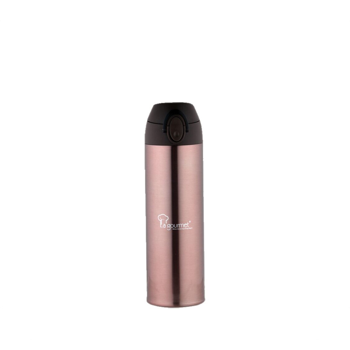 La Gourmet Amber 0.5L Thermal One Touch Tumbler Rose Gold LGTA327253