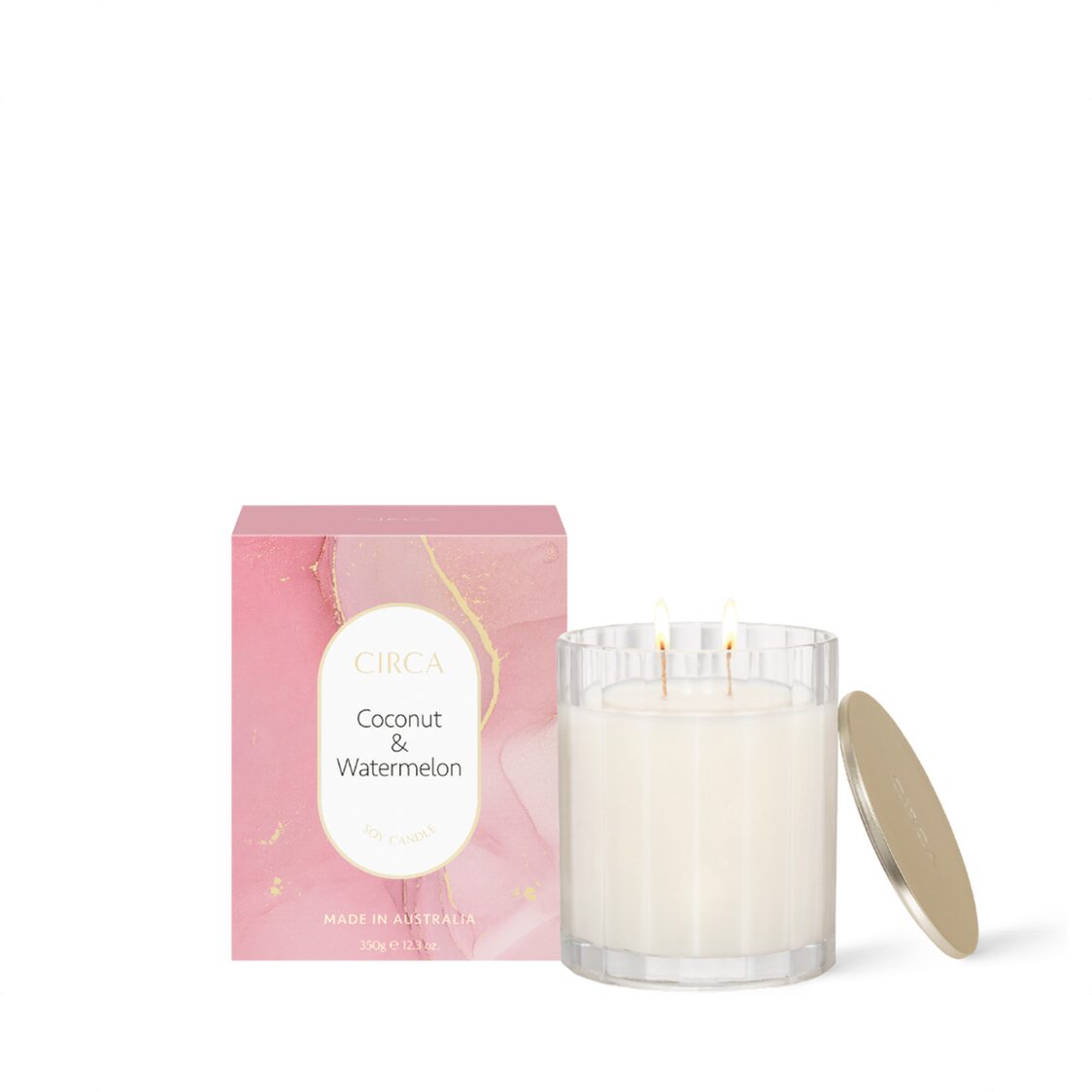 Circa Soy Candle 350g - Coconut & Watermelon