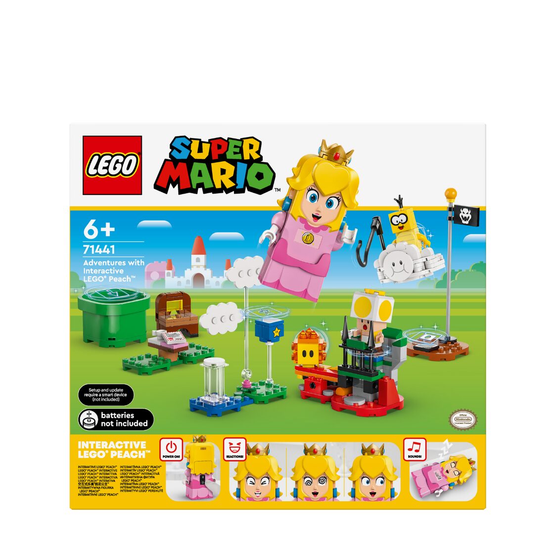 Lego Adventures with Interactive Lego Peach™ 71441
