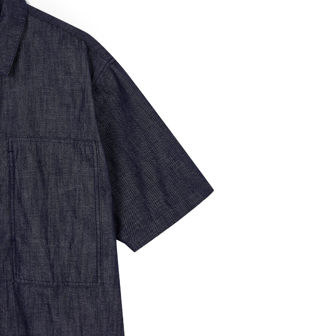 Studio Tomboy Doubleknee Detailed Shirt Indigo