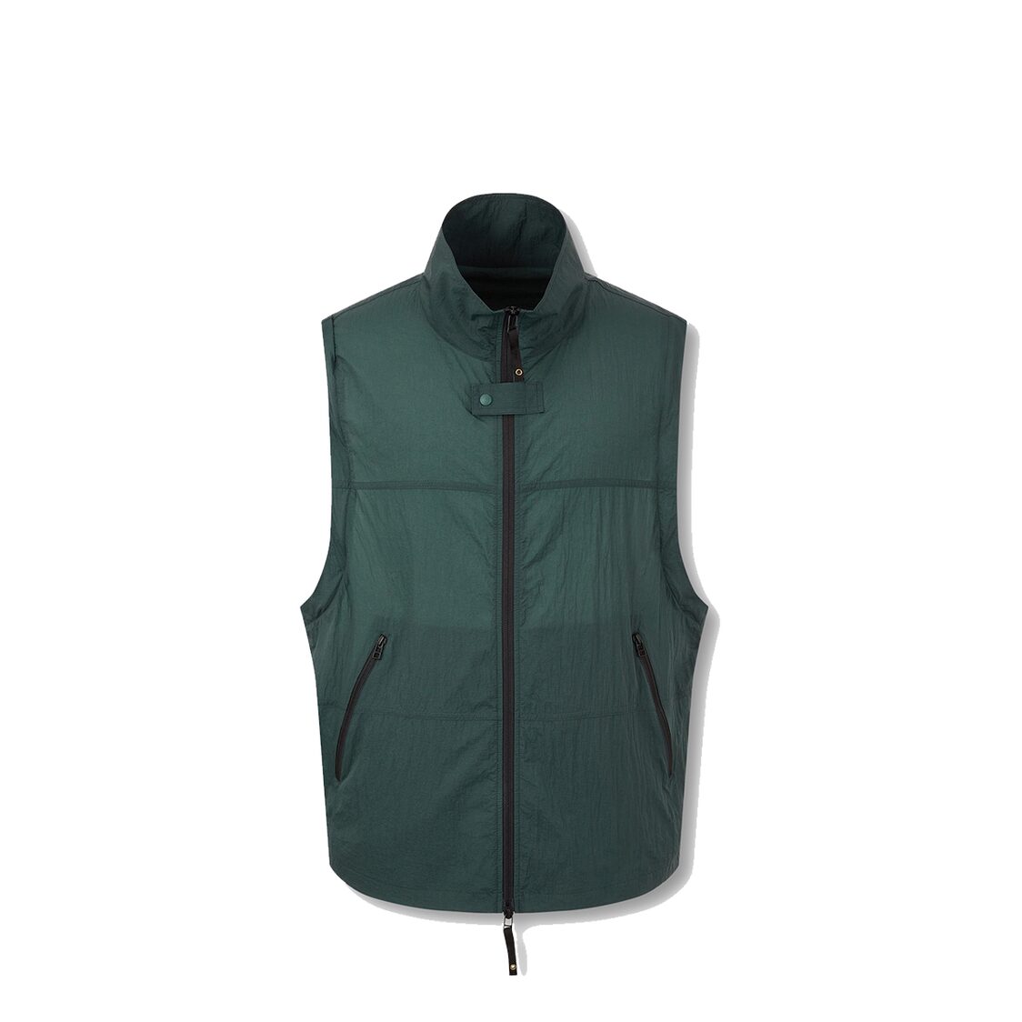 Studio Tomboy Detachable Sleeve Jumper Dark Green