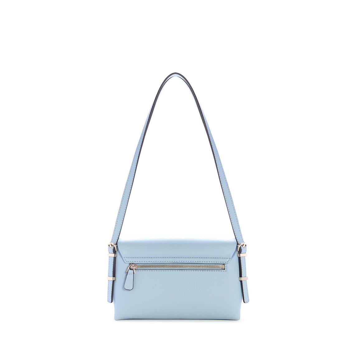 Guess Lefia Flap Shoulder Bag - Misty Blue