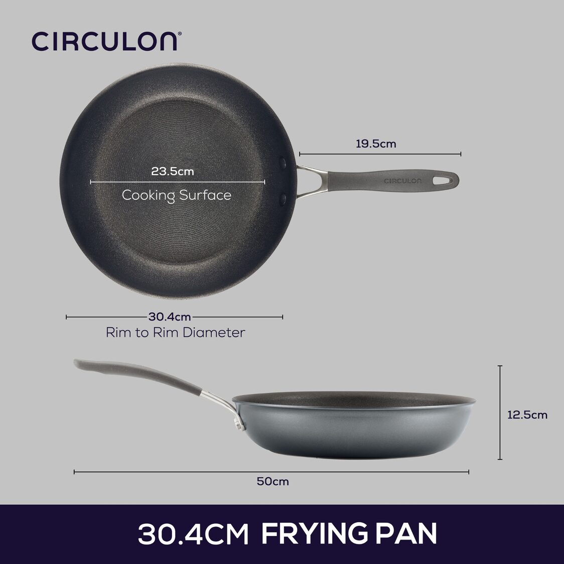 Circulon ScratchDefense A1 Nonstick 30.4cm Frypan