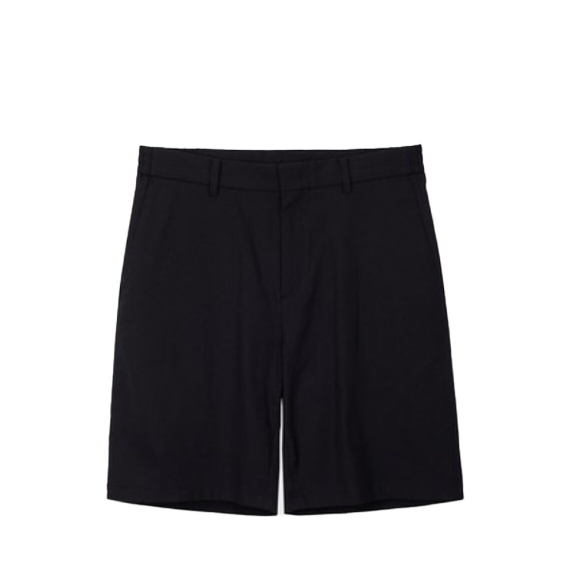 Mind Bridge [Cool] Tapered Cool-Max Banding Half Pants Black