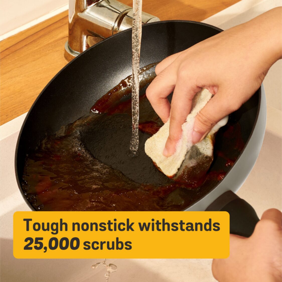 Meyer Bauhaus Nonstick 20cm | 1.9L Warm Grey Open Saucier 13765