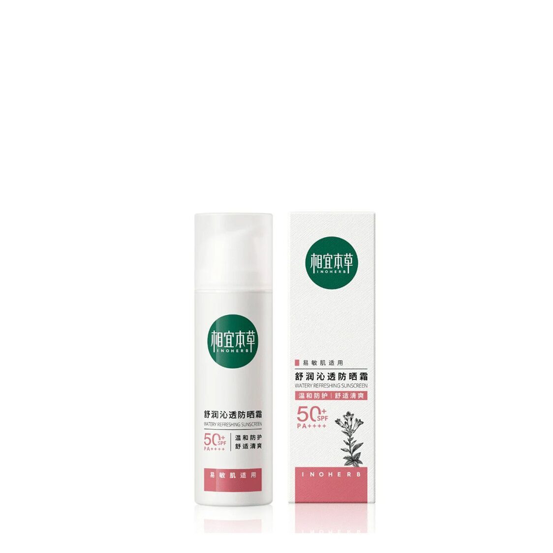 Inoherb Gentiana Watery Refreshing Sunscreen 58g