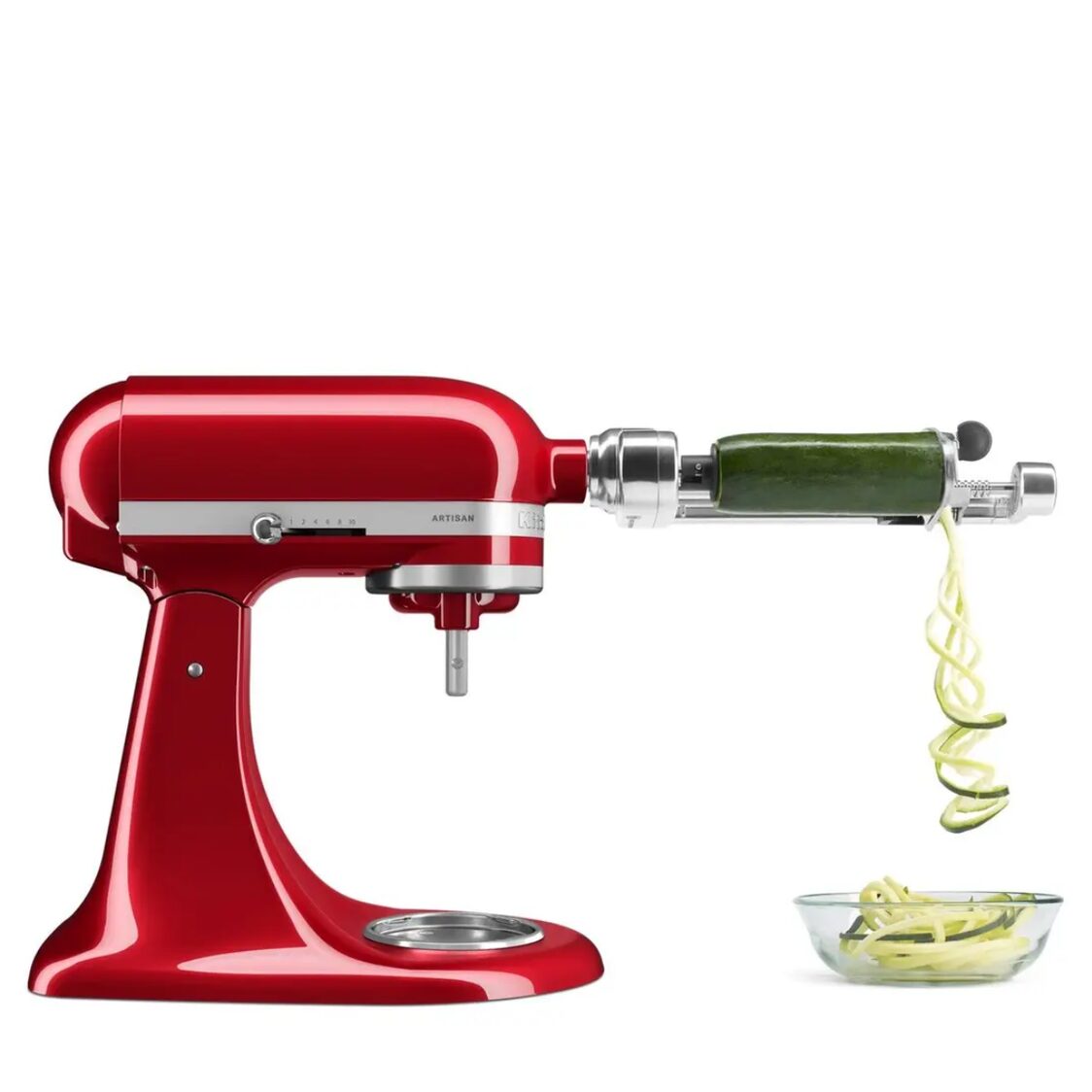 KitchenAid Artisan® Series 5Q Tilt-Head Stand Mixer w/ Premium Accessories Candy Apple 5KSM193