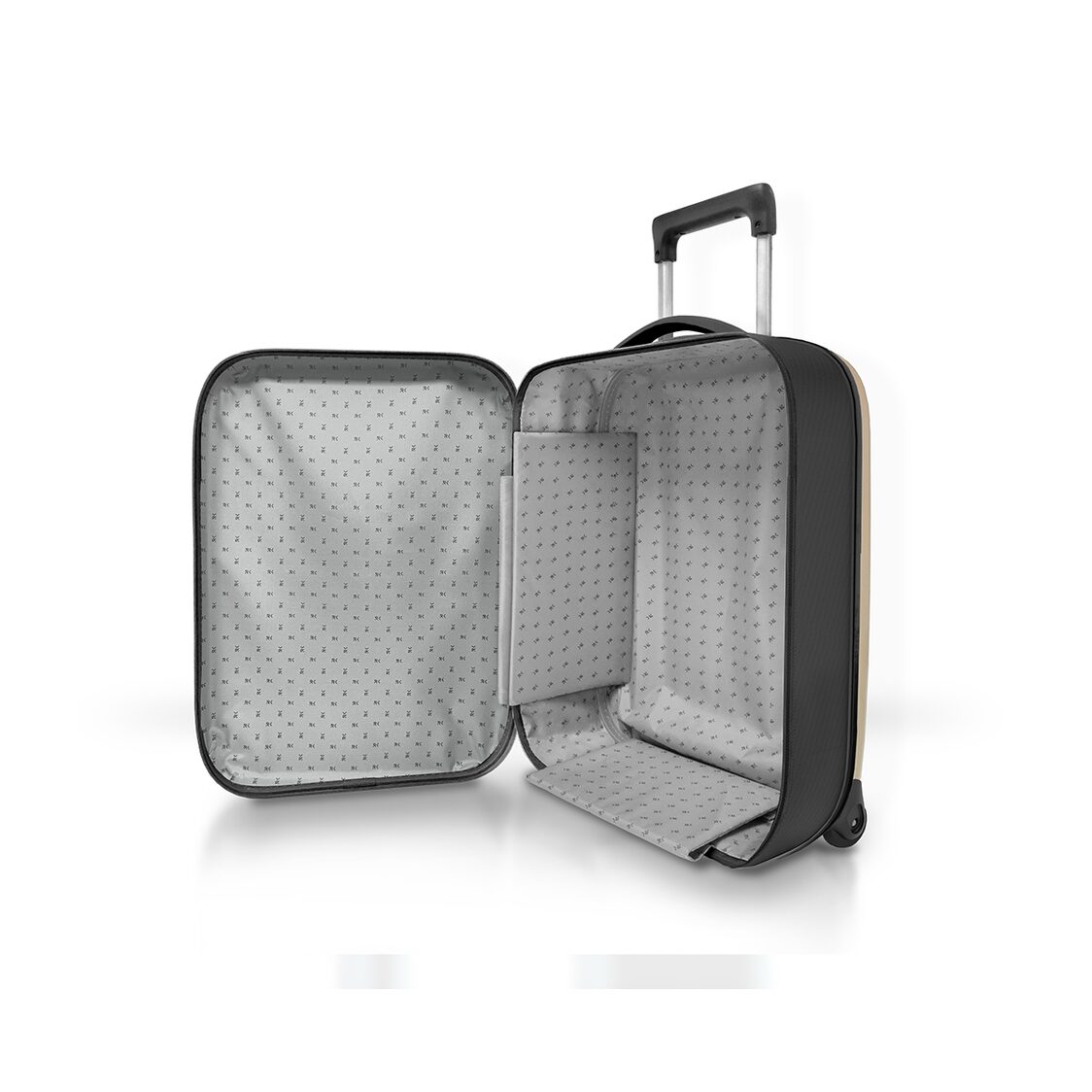 Rollink VEGA II Flex 21" Collapsible Carryon Suitcase - Warm Grey