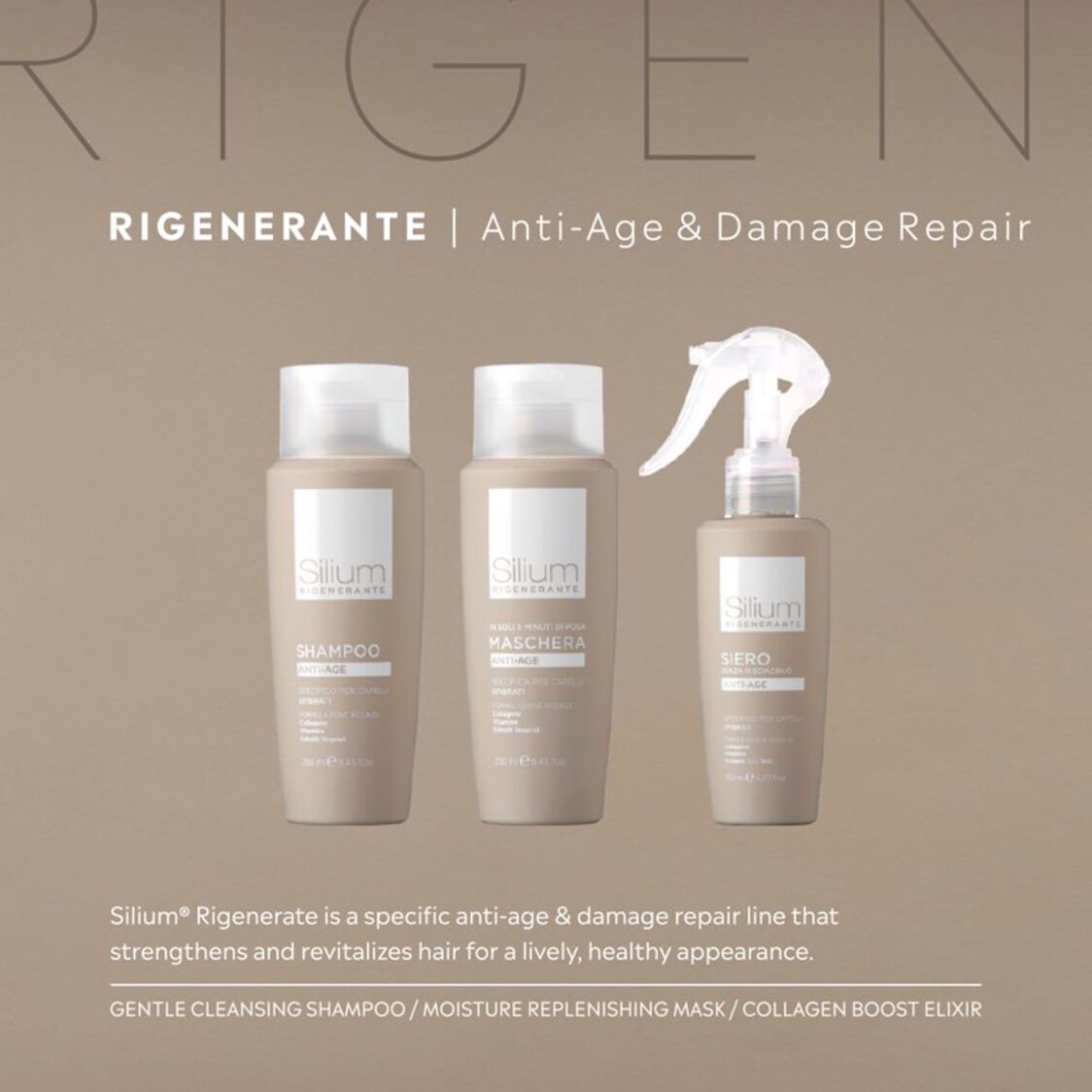 Silium Rigenerante Anti-Age Shampoo 500ml