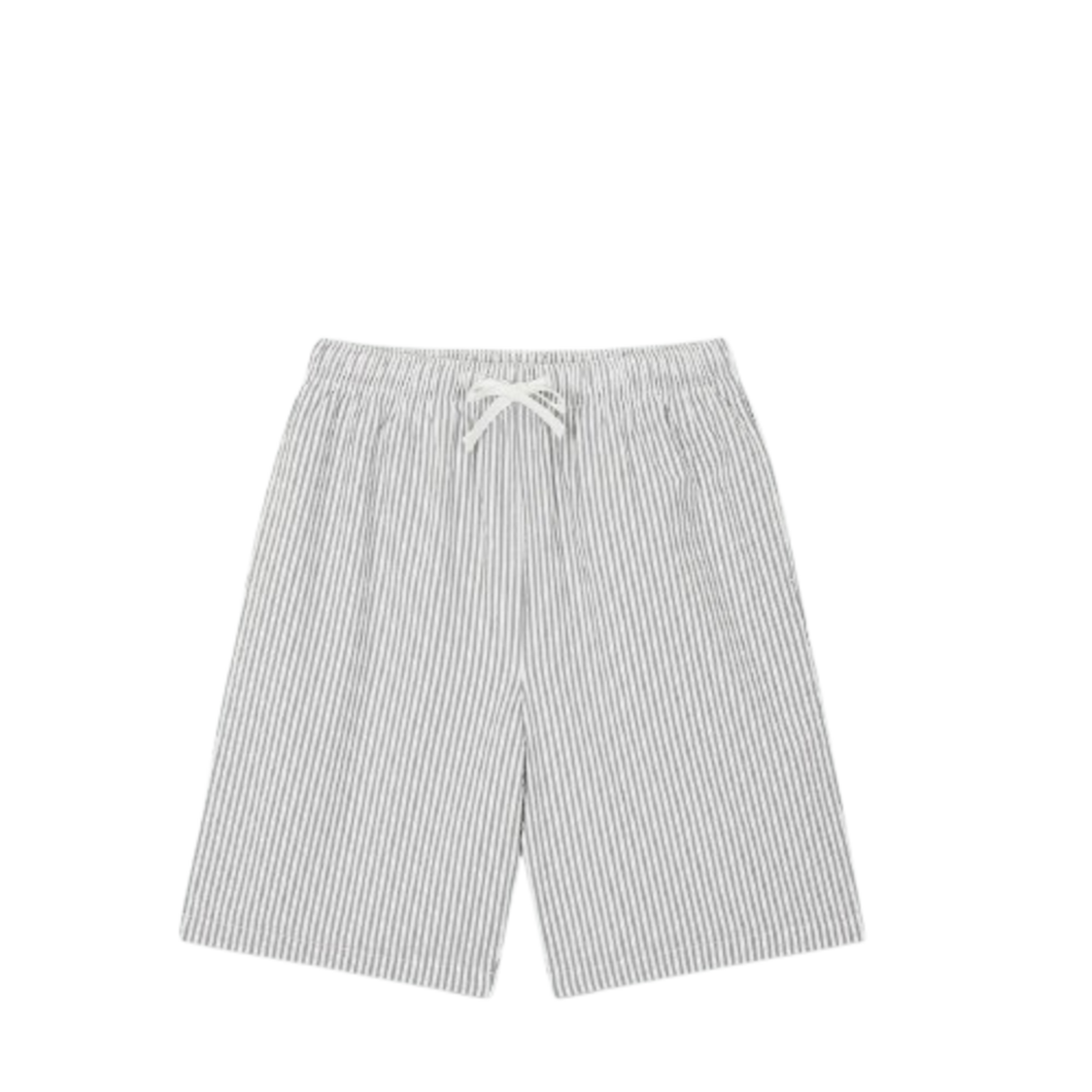 Jaju Men Cotton Seersucker 5th Lounge Pants Dark Grey