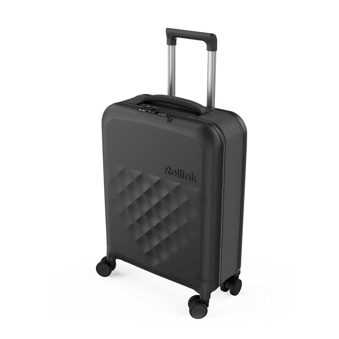 Rollink VEGA 360 Flex 4Wheel Spinner Luggage - Black