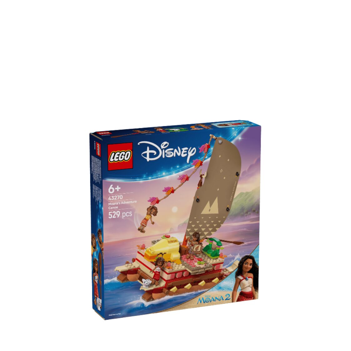 Lego Moana's Adventure Canoe 43270