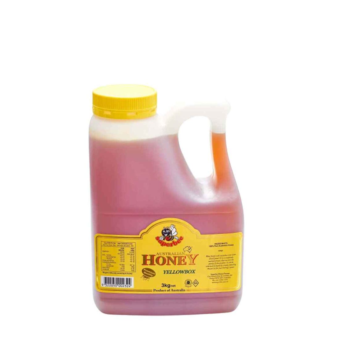 Honey House Superbee Yellow Box Honey 3kg