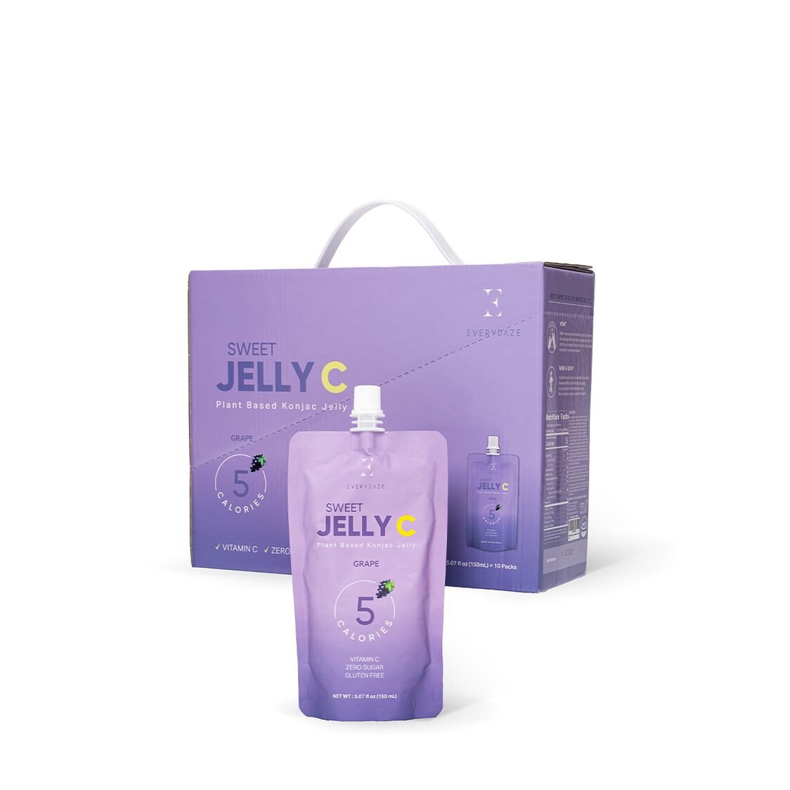 Everydaze Sweet Jelly C Konjac Jelly 10 Packs