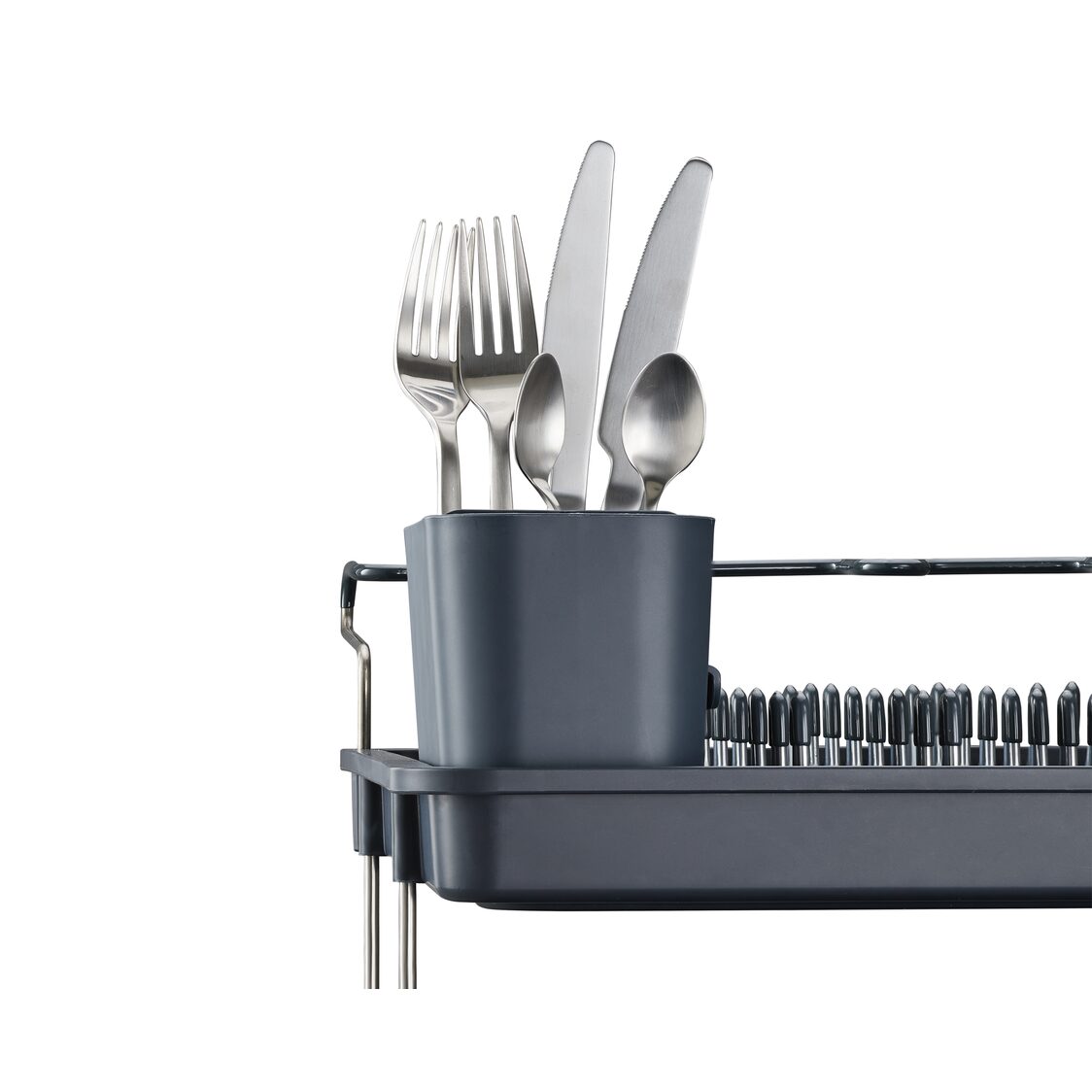 Joseph Joseph Excel Steel 2-tier Dish Rack - Grey - 851647