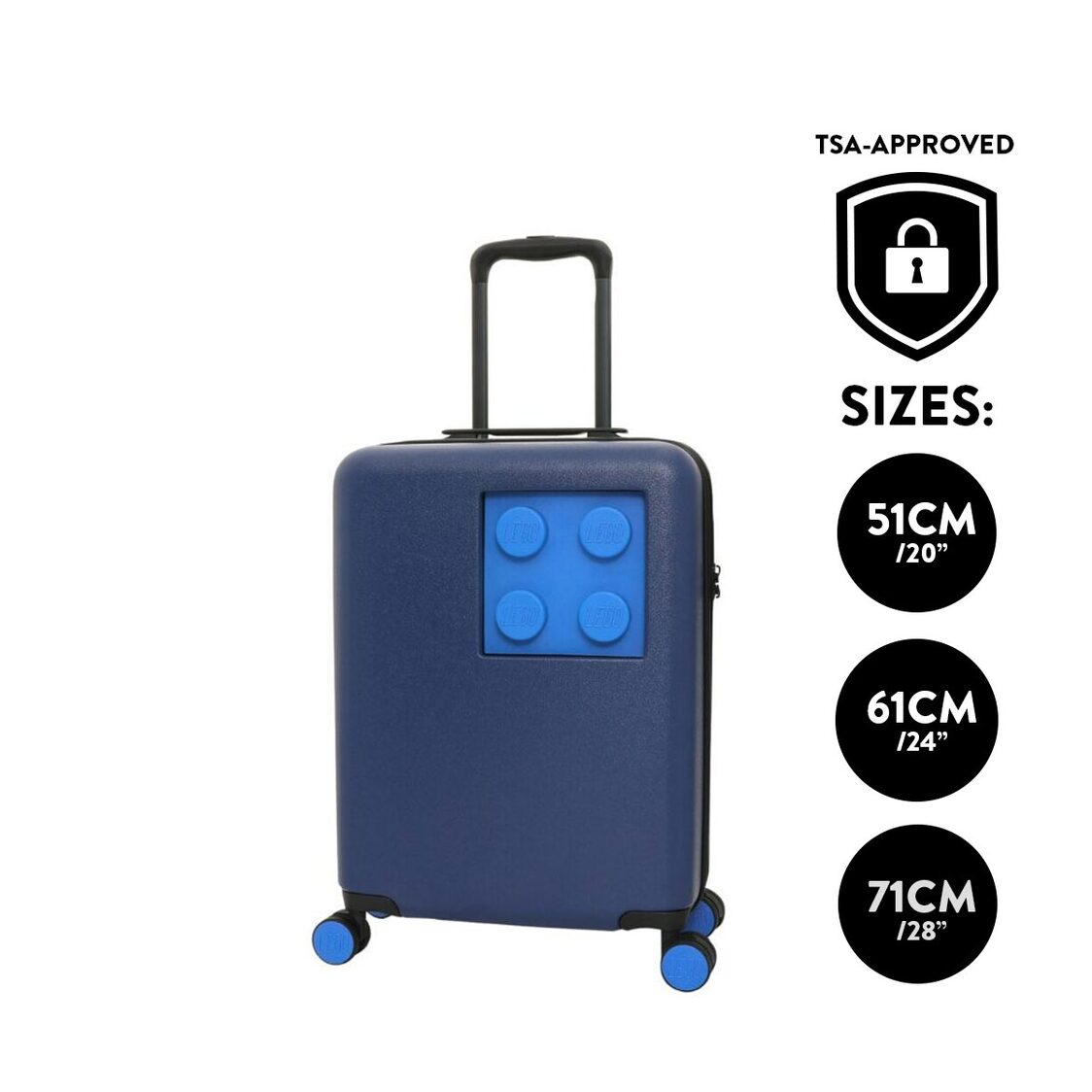 Lego Lego Brick 2x2 Trolley Dark / Bright Blue