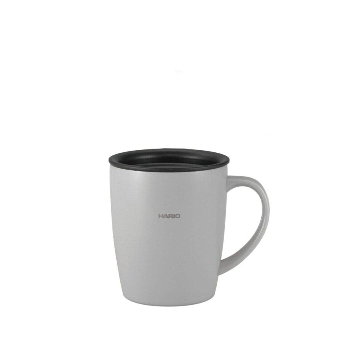 HARIO Heat Retention Mug with Lid 300ml - Grey (SMF-300GR)